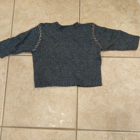 Reindeer and raccoon toddler boys sweater - Picture 3 of 4